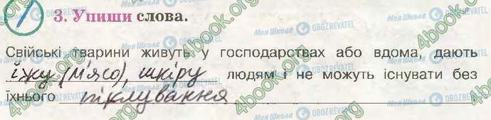 ГДЗ Природознавство 3 клас сторінка Стр41 Впр3